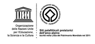 Logo dei siti palafitticoli preistorici dell'arco alpino